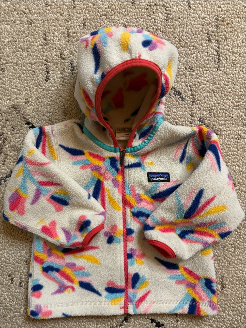Patagonia Kids Fleece jacket (12/18m) EUC